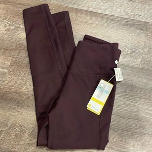 NWT Zella High Waist Eggplant Leggings- XS 💜